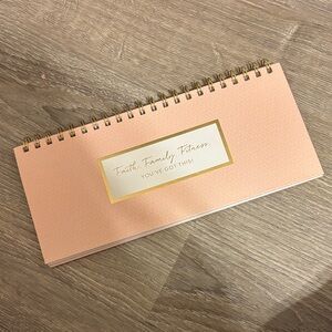 Candace Cameron Bure Peach and Gold Home Office Calendar